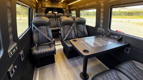 12 passenger sprinter van interior beaumont