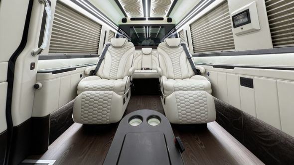 8 passenger sprinter van interior beaumont