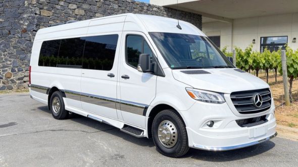 beaumont wine tour sprinter van rental