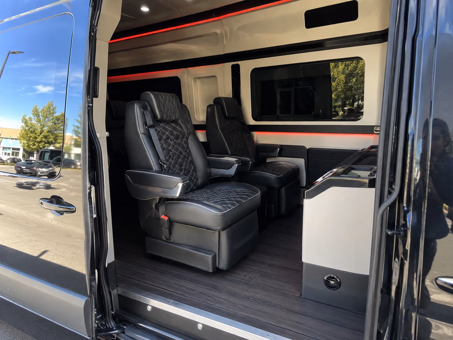 10 passenger sprinter van interior