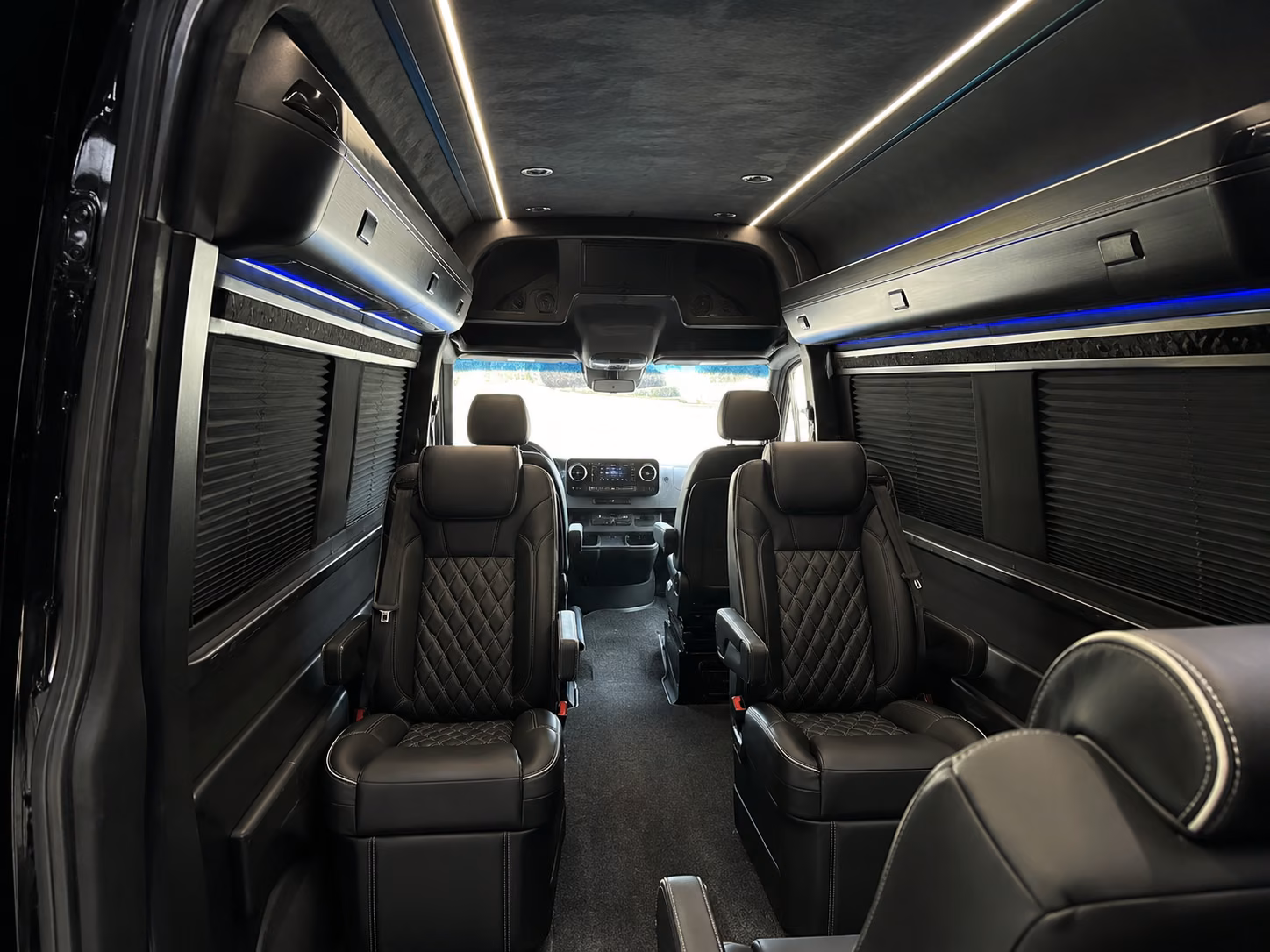 8 passenger sprinter van interior