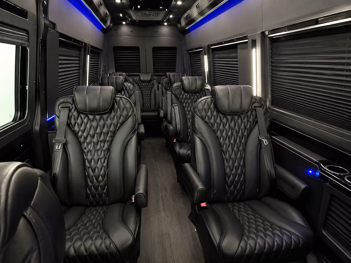 beaumont 15 passenger sprinter van interior