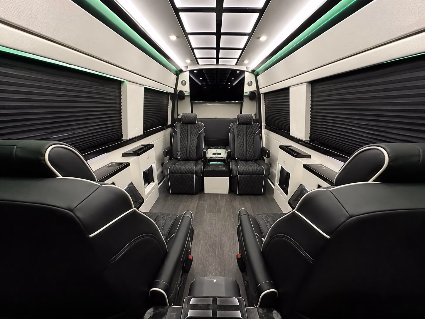 beaumont 18 passenger sprinter van interior