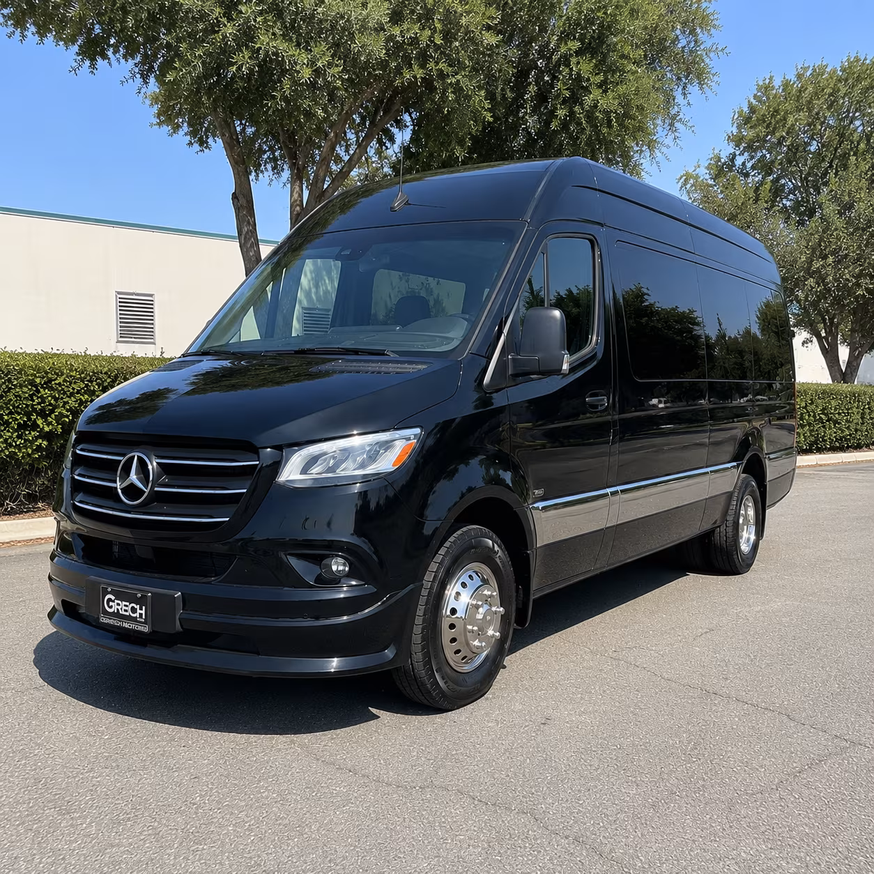 beaumont parent coordinated prom sprinter van bookings with a set pickup and return time