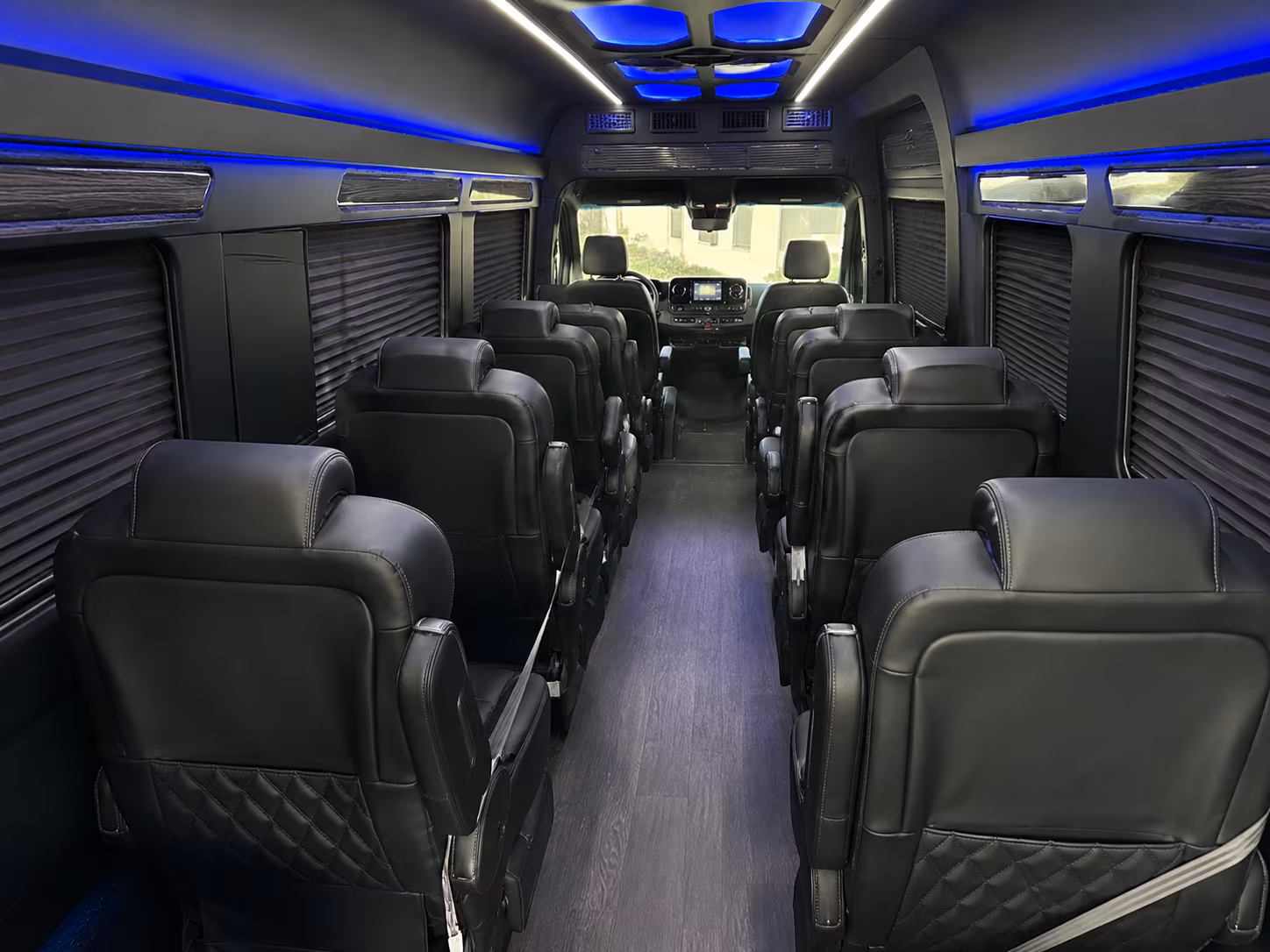 conference and convention attendee sprinter van transportation in beaumont texas